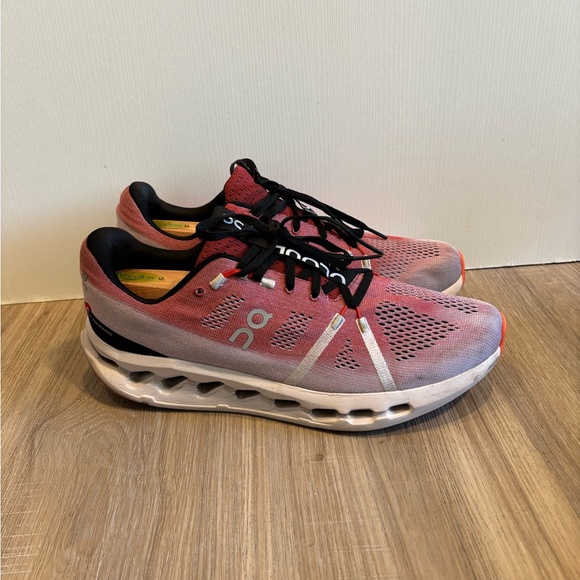 On Running Shoes Men Size 12.5 Cloudsurfer Auburn/Frost Running Training Gym main image 6